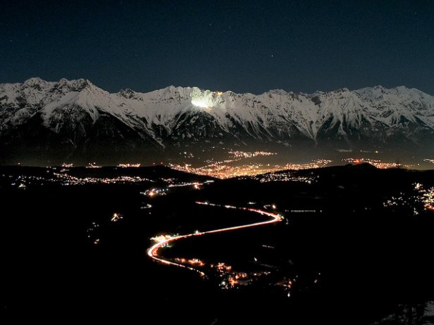 /Innsbruck de noche
