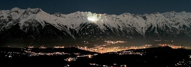 /Innsbruck de noche